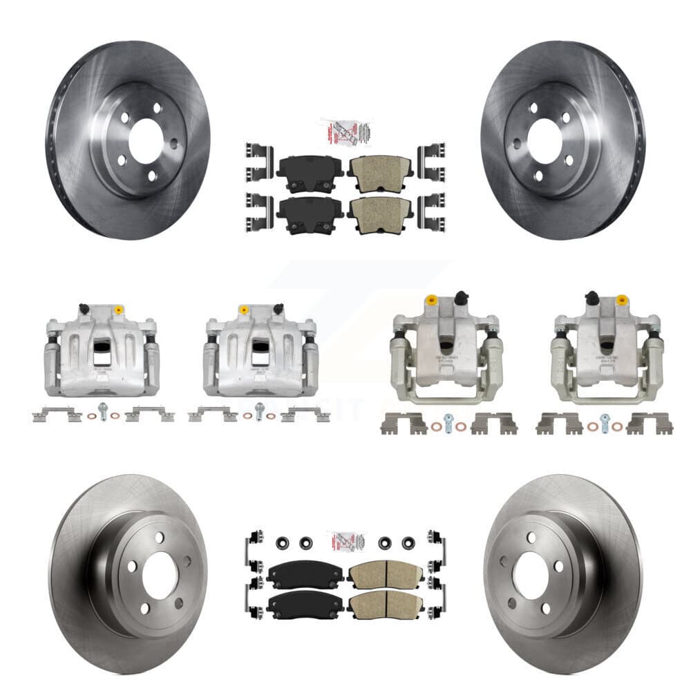 Transit Auto - KC8-101845N - Front and Rear Disc Brake Kits image 1