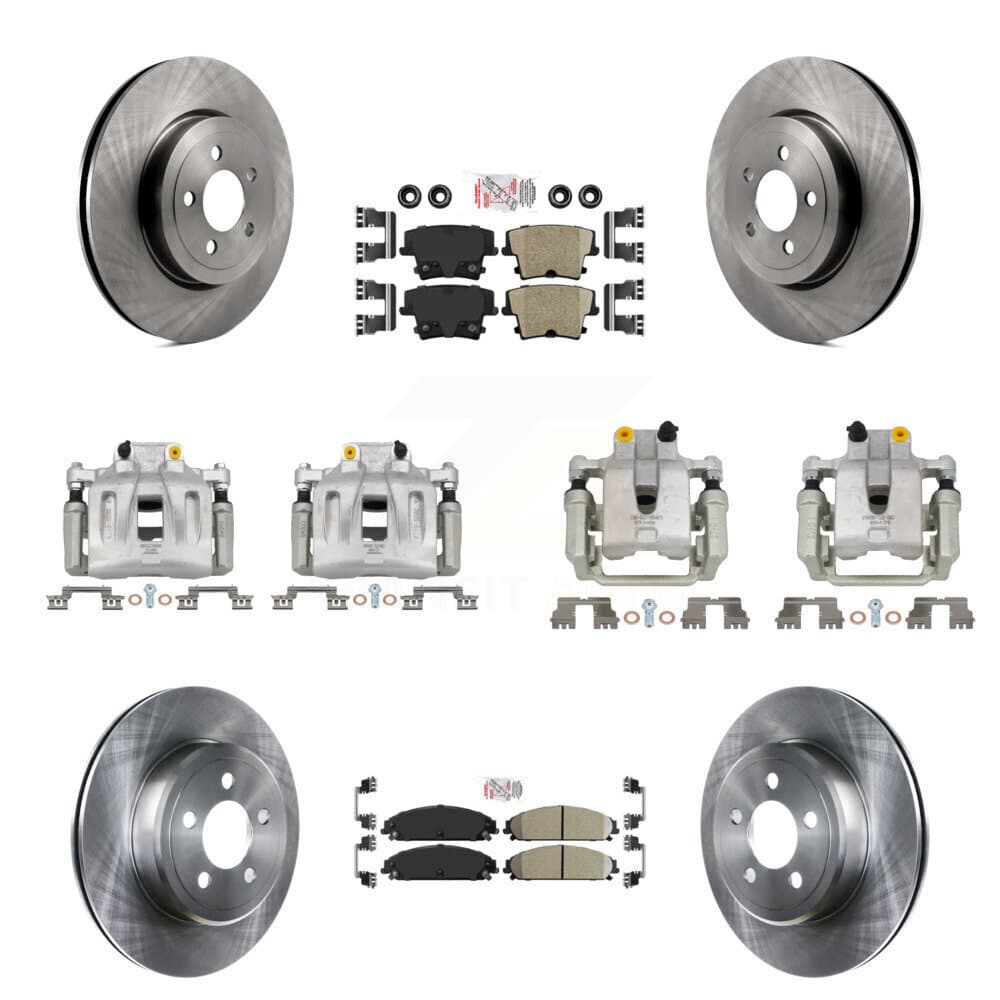 Transit Auto - KC8-101851N - Front and Rear Disc Brake Kits image 1