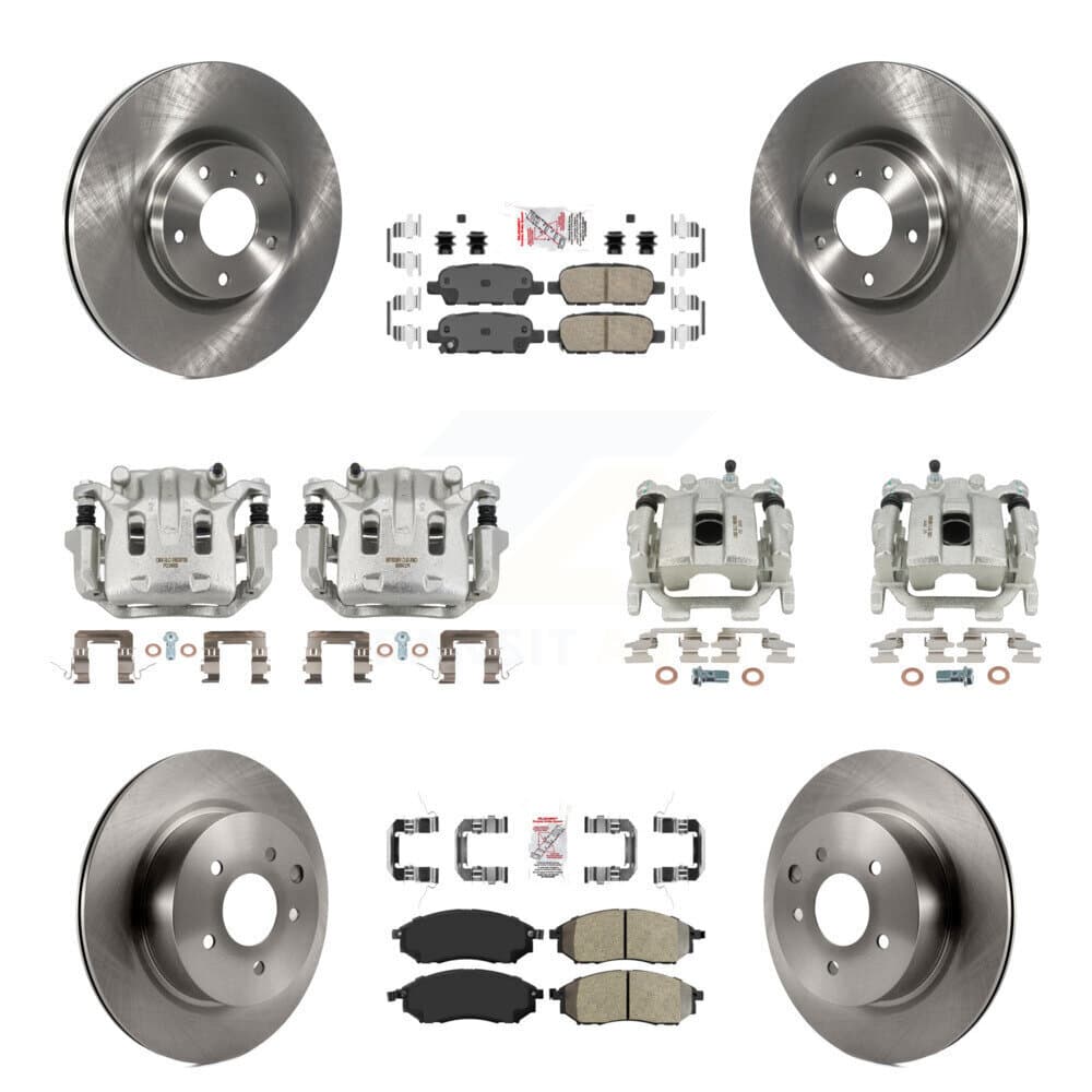 Transit Auto - KC8-101909N - Front and Rear Disc Brake Kits image 1