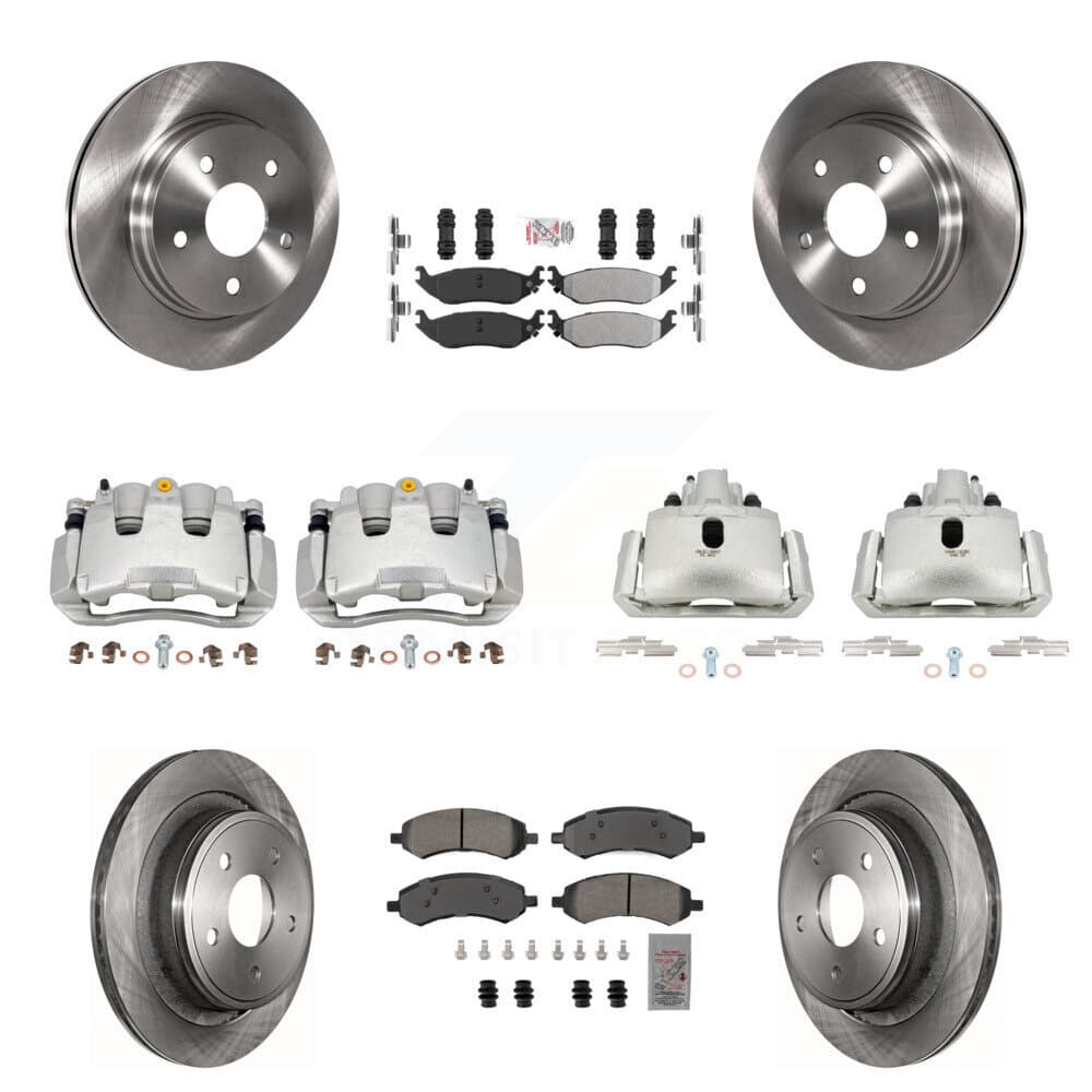 Transit Auto - KC8-101981N - Front and Rear Disc Brake Kits image 1