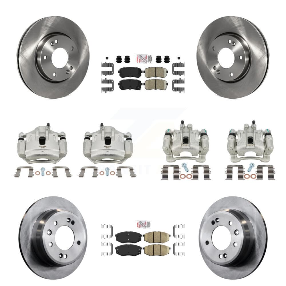 Transit Auto - KC8-102045N - Front and Rear Disc Brake Kits image 1