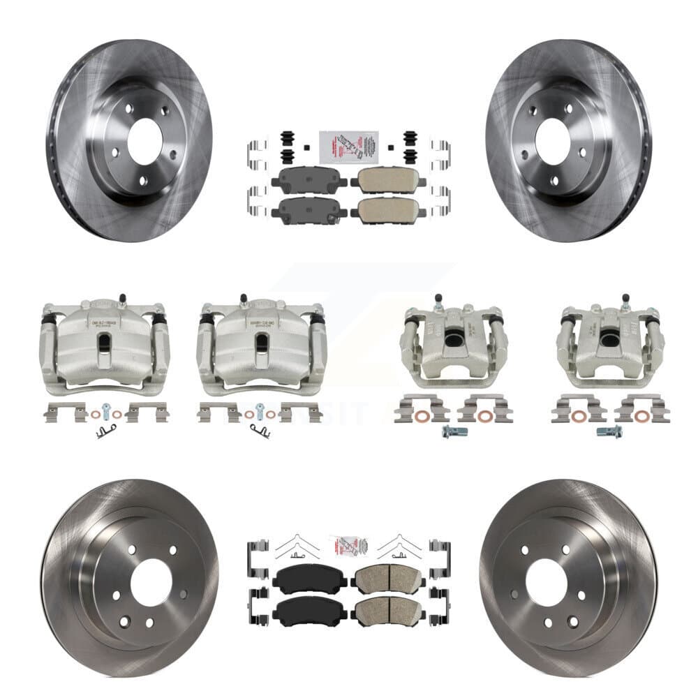 Transit Auto - KC8-102321N - Front and Rear Disc Brake Kits image 1