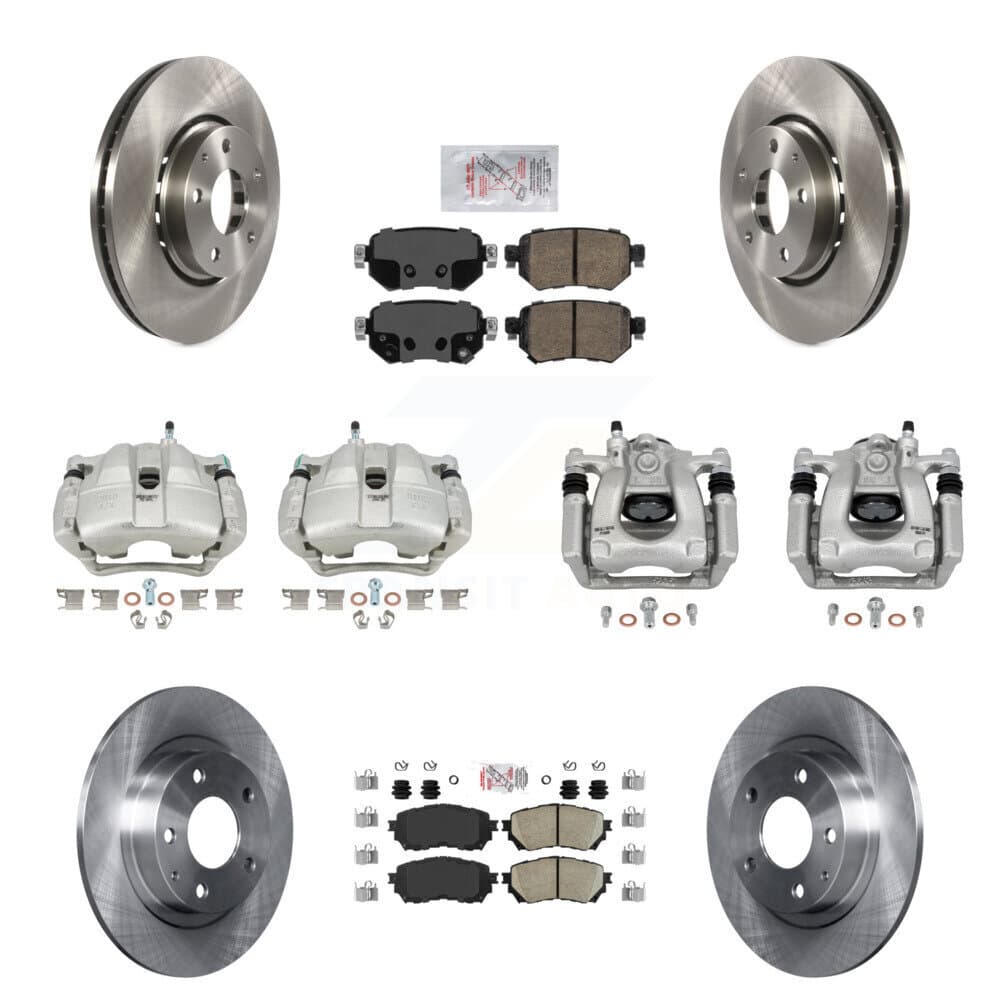 Transit Auto - KC8-102345N - Front and Rear Disc Brake Kits image 1
