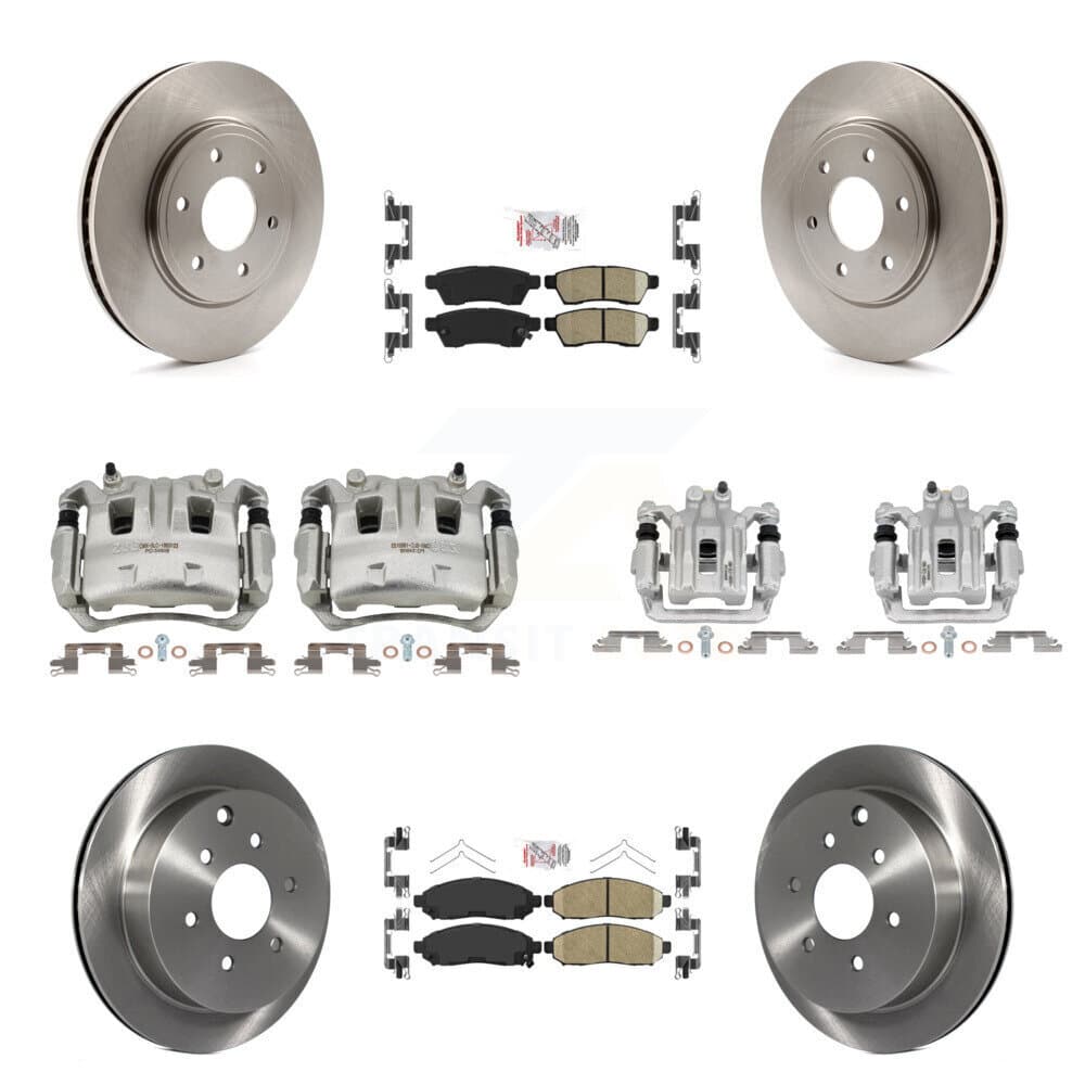 Transit Auto - KC8-102347N - Front and Rear Disc Brake Kits image 1