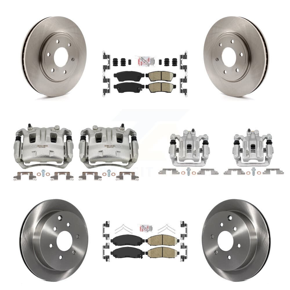 Transit Auto - KC8-102349N - Front and Rear Disc Brake Kits image 1