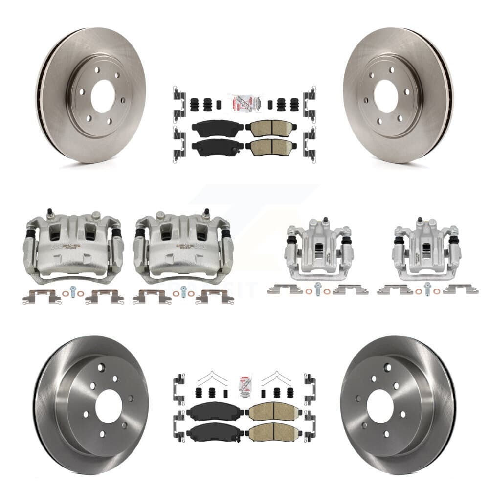 Transit Auto - KC8-102350N - Front and Rear Disc Brake Kits image 1