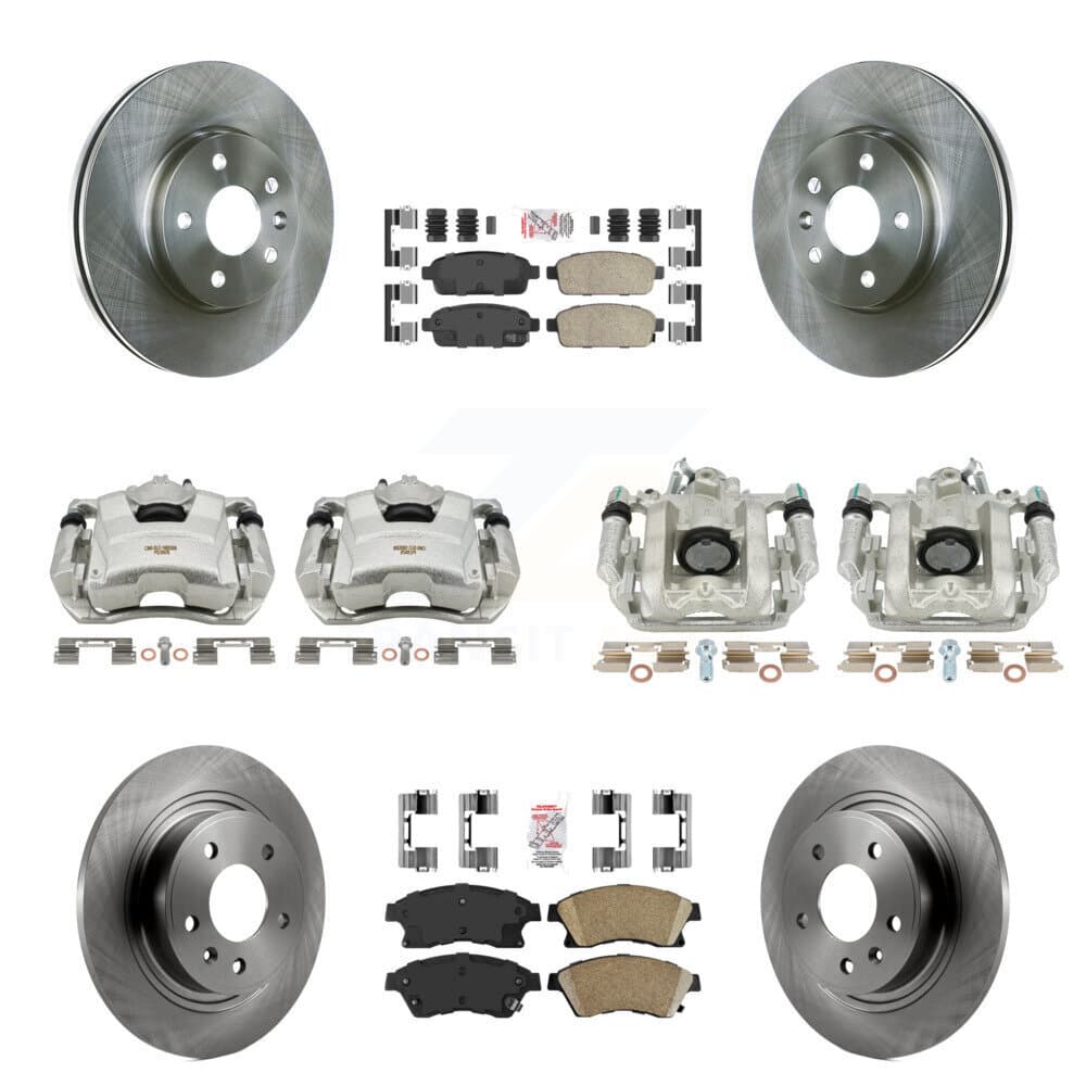 Transit Auto - KC8-102402N - Front and Rear Disc Brake Kits image 1
