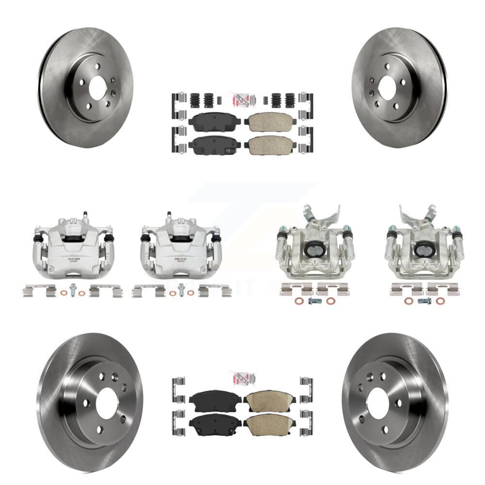 Transit Auto - KC8-102410N - Front and Rear Disc Brake Kits image 1