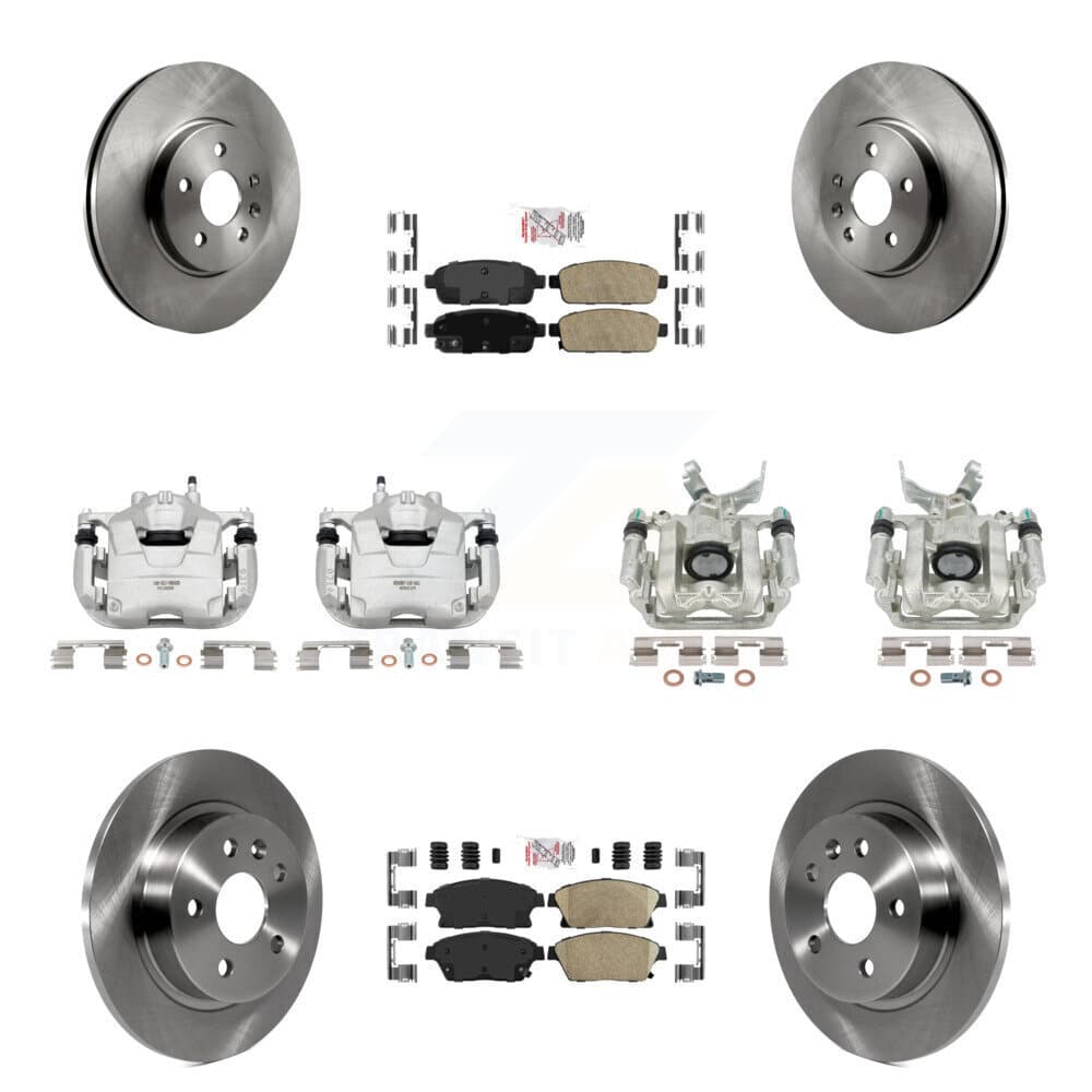 Transit Auto - KC8-102411N - Front and Rear Disc Brake Kits image 1