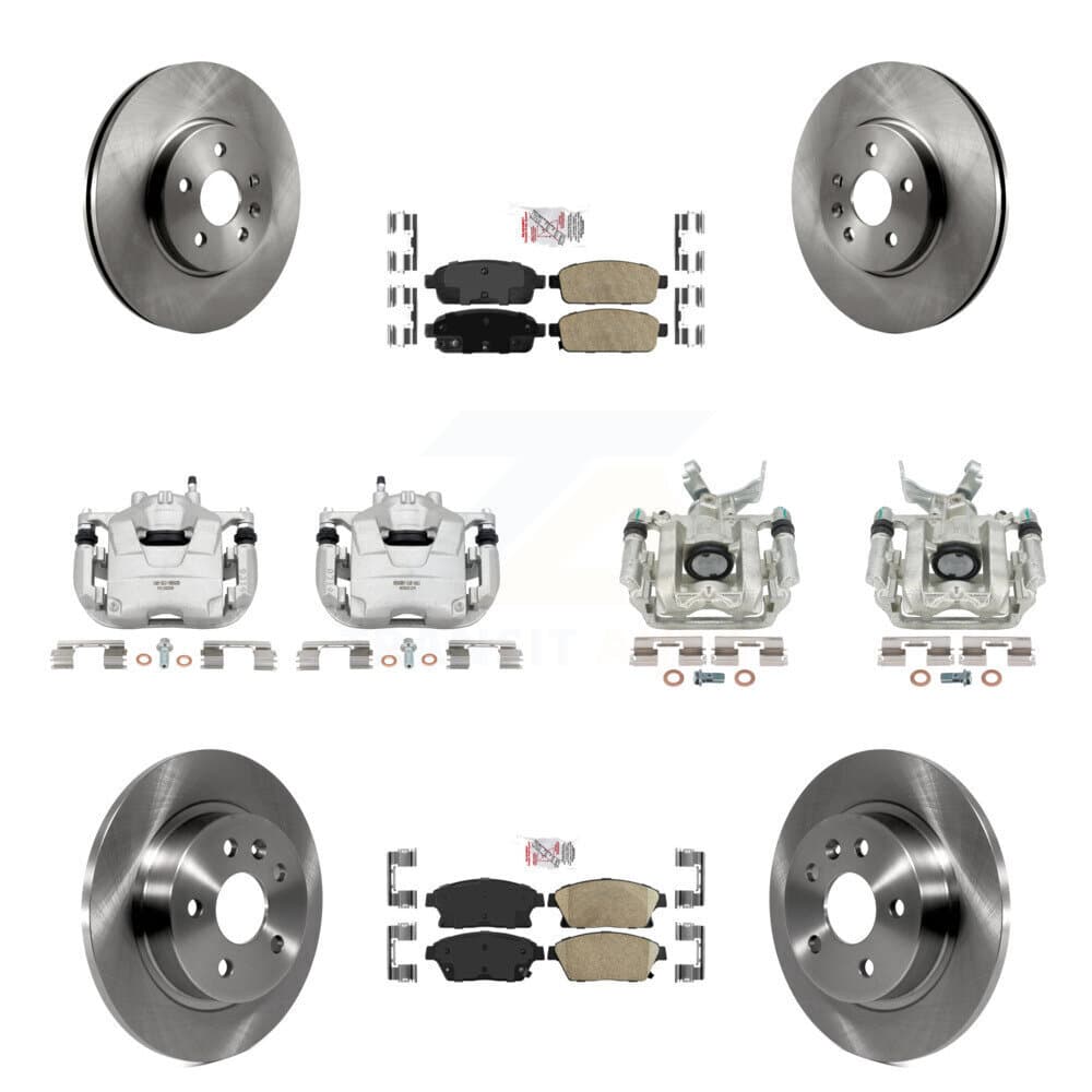 Transit Auto - KC8-102412N - Front and Rear Disc Brake Kits image 1
