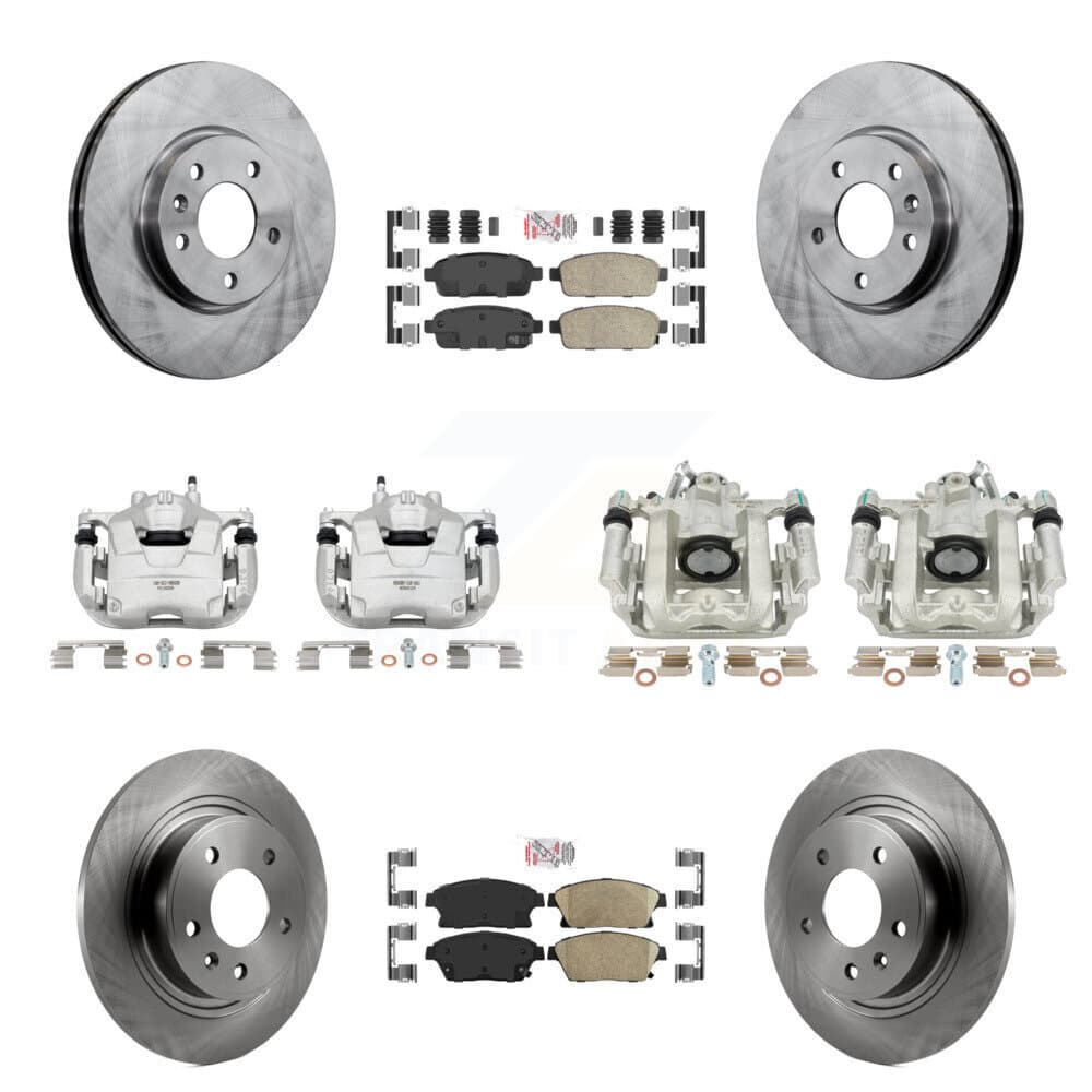 Transit Auto - KC8-102414N - Front and Rear Disc Brake Kits image 1