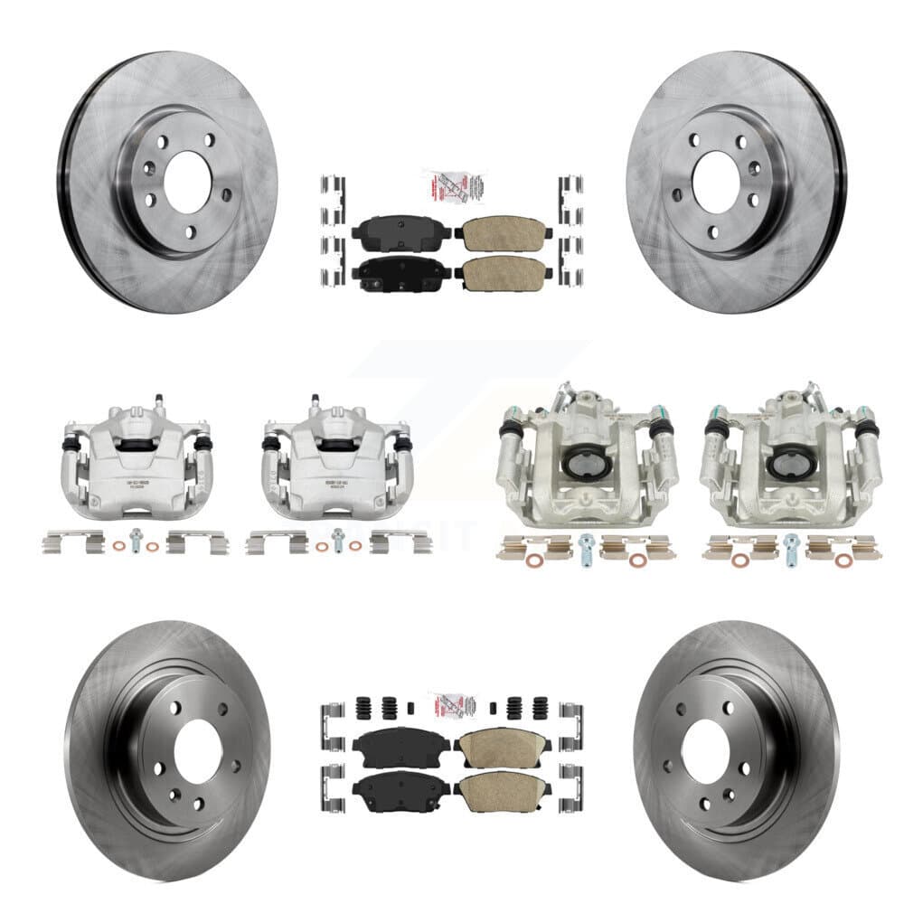 Transit Auto - KC8-102415N - Front and Rear Disc Brake Kits image 1