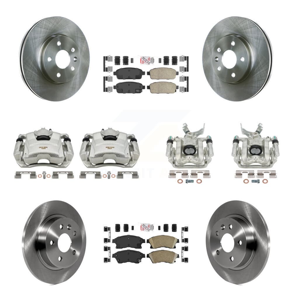 Transit Auto - KC8-102417N - Front and Rear Disc Brake Kits image 1