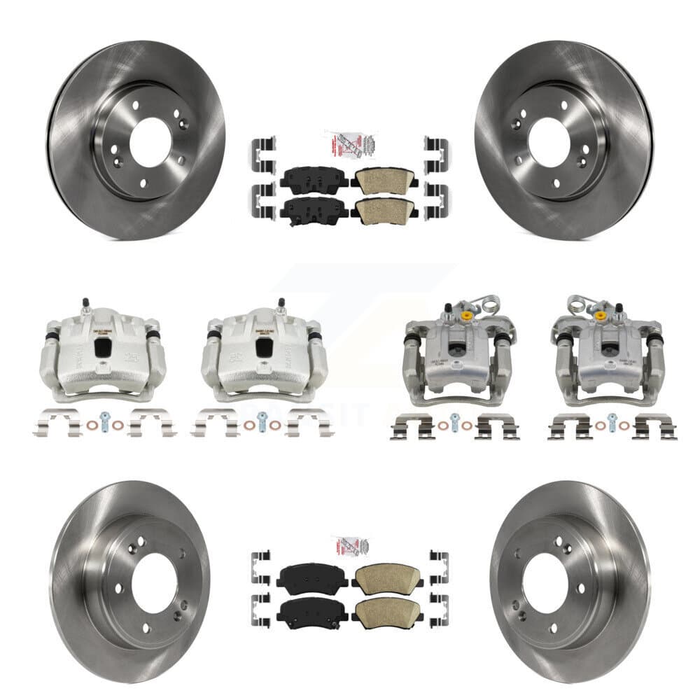 Transit Auto - KC8-102430N - Front and Rear Disc Brake Kits image 1