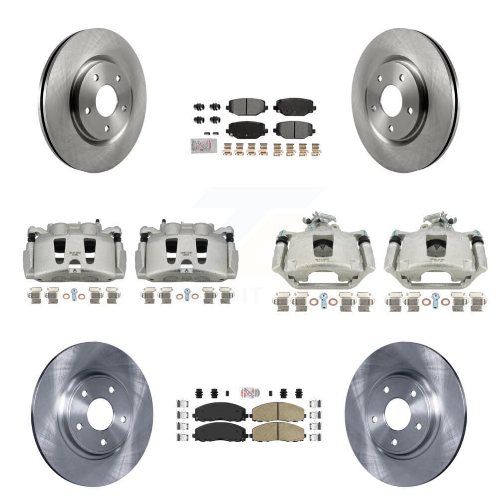 Transit Auto - KC8-102621N - Front and Rear Disc Brake Kits image 1