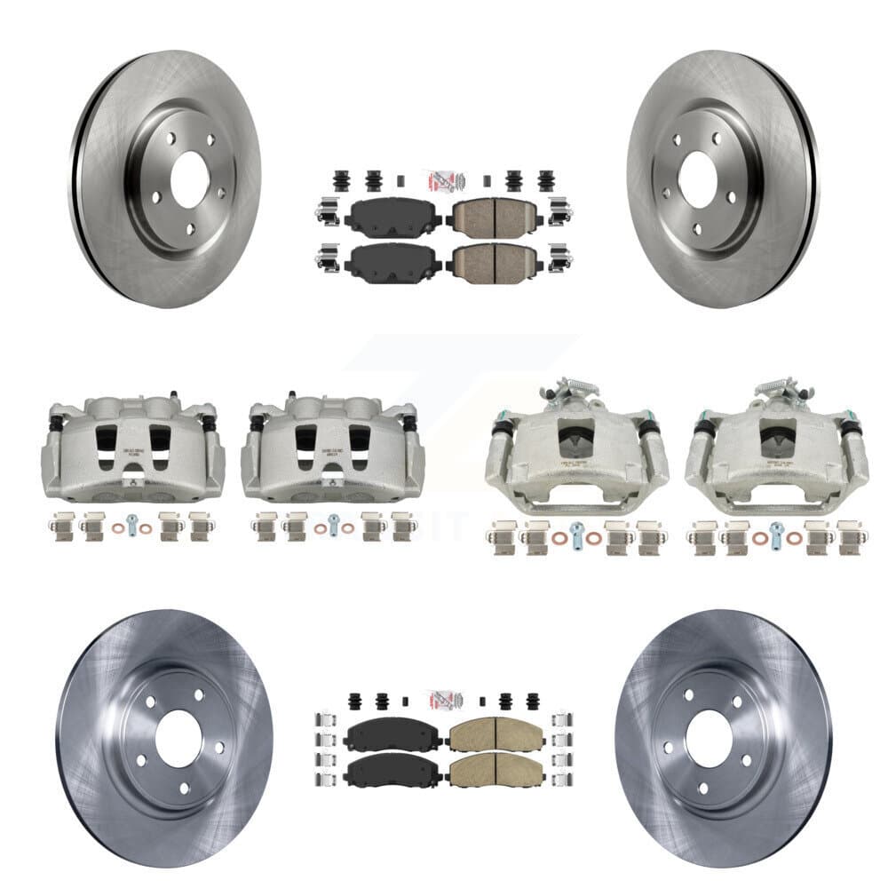Transit Auto - KC8-102624N - Front and Rear Disc Brake Kits image 1