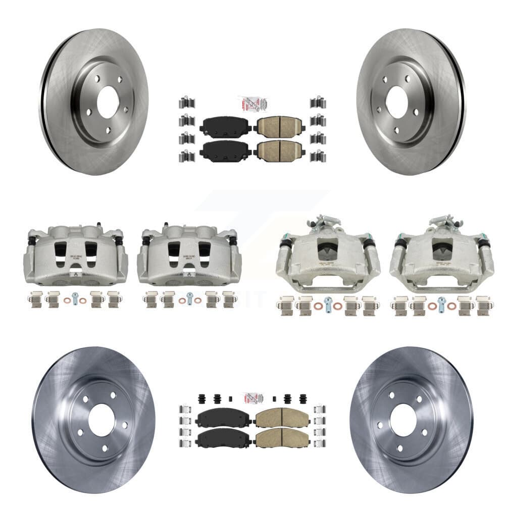 Transit Auto - KC8-102627N - Front and Rear Disc Brake Kits image 1