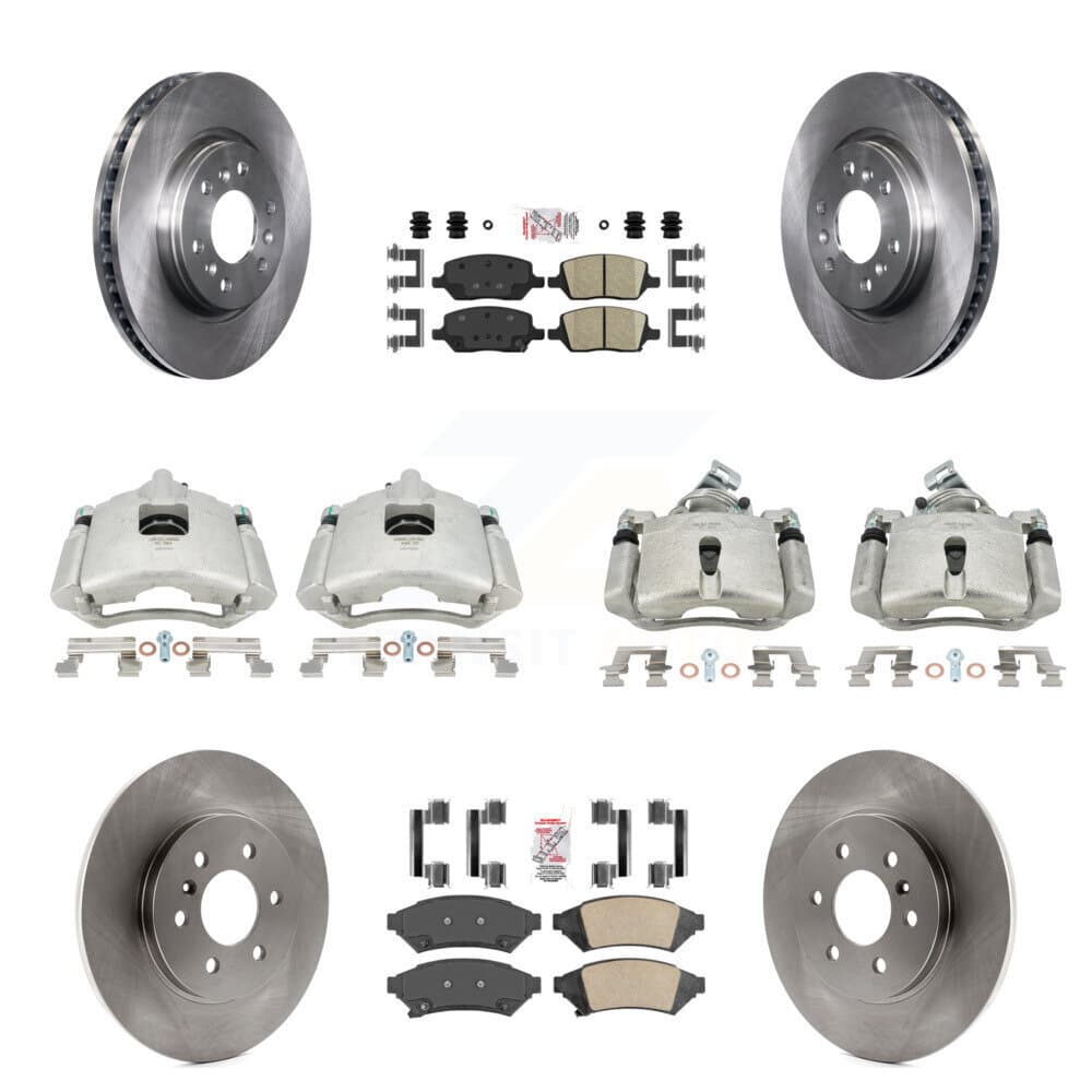 Transit Auto - KC8-102720N - Front and Rear Disc Brake Kits image 1