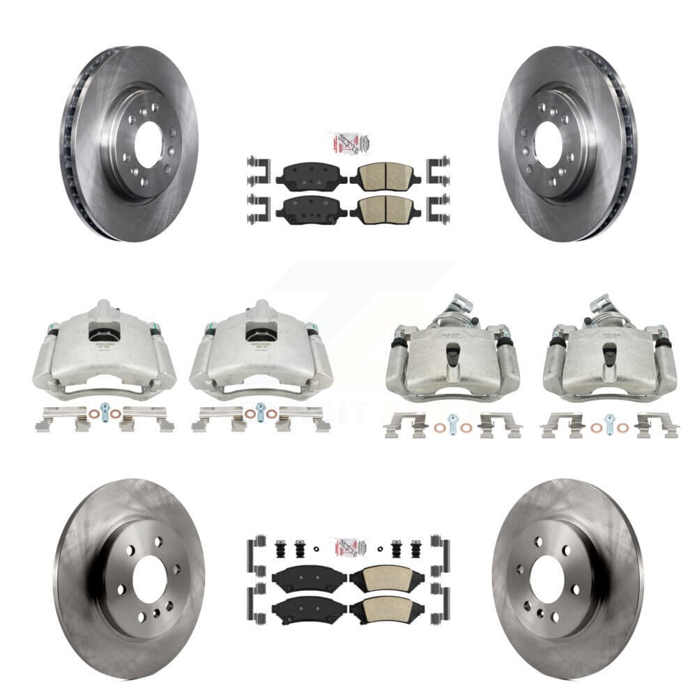 Transit Auto - KC8-102725N - Front and Rear Disc Brake Kits image 1