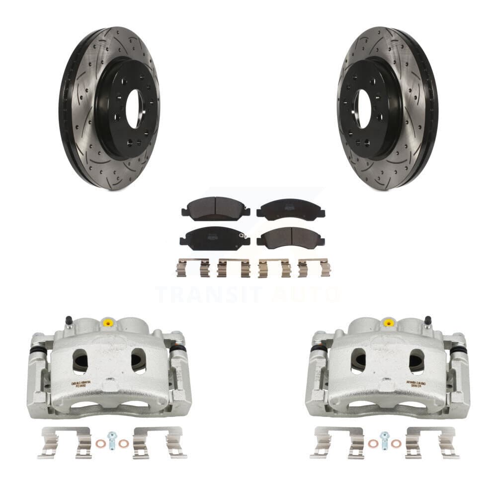 Transit Auto - KCD-100008P - Front Disc Brake Kits image 1