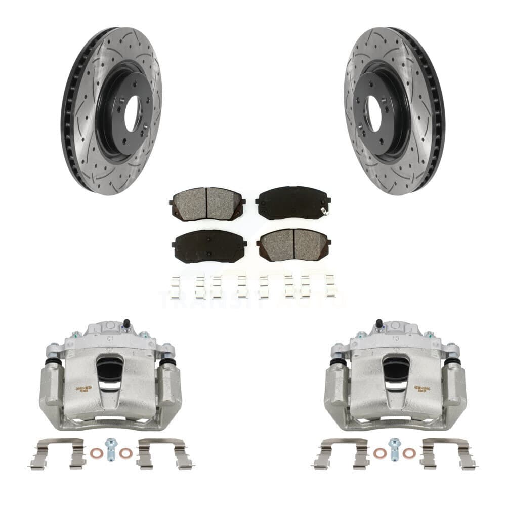 Transit Auto - KCD-100011S - Front Disc Brake Kits image 1