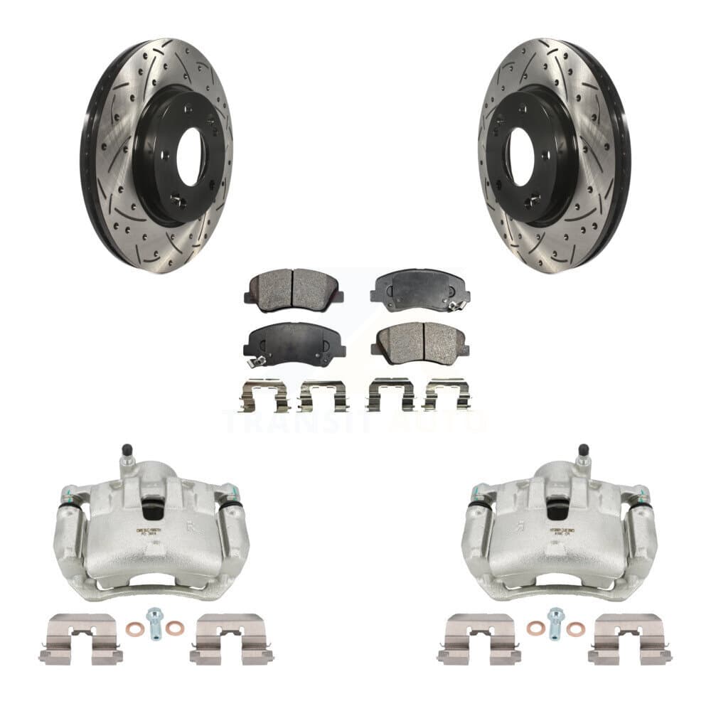 Transit Auto - KCD-100041T - Front Disc Brake Kits image 1