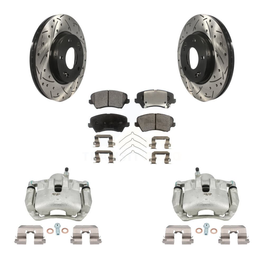 Transit Auto - KCD-100045P - Front Disc Brake Kits image 1