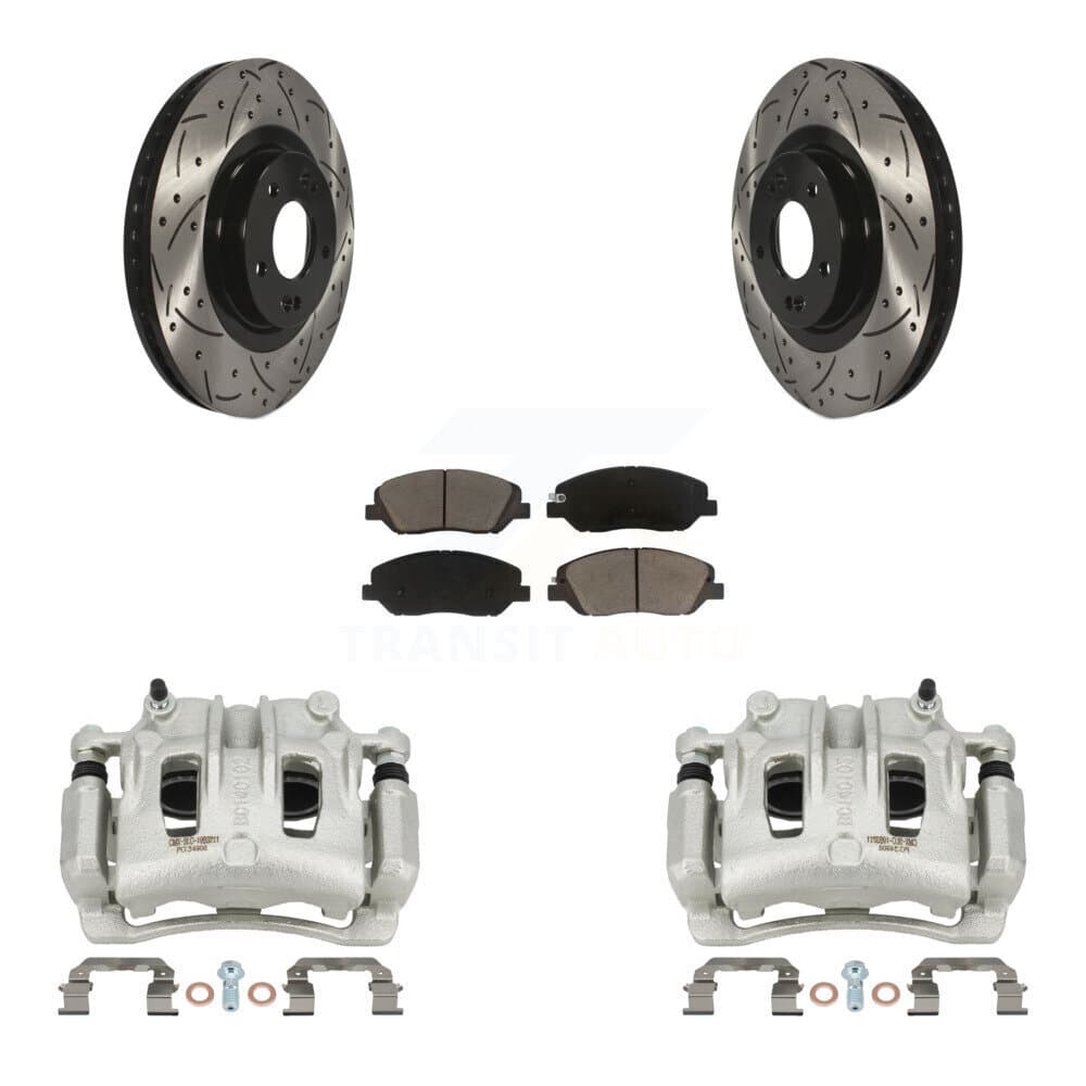 Transit Auto - KCD-100056C - Front Disc Brake Kits image 1