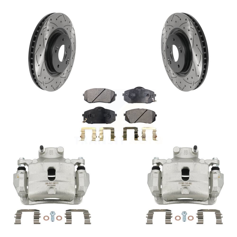 Transit Auto - KCD-100067T - Front Disc Brake Kits image 1