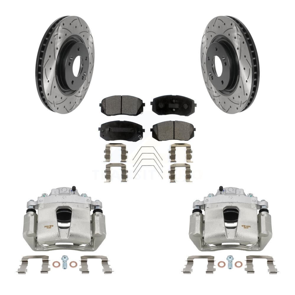 Transit Auto - KCD-100072P - Front Disc Brake Kits image 1