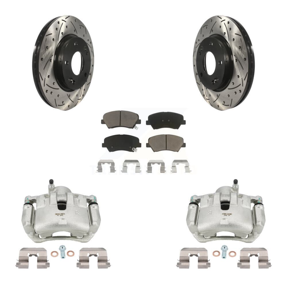 Transit Auto - KCD-100092C - Front Disc Brake Kits image 1