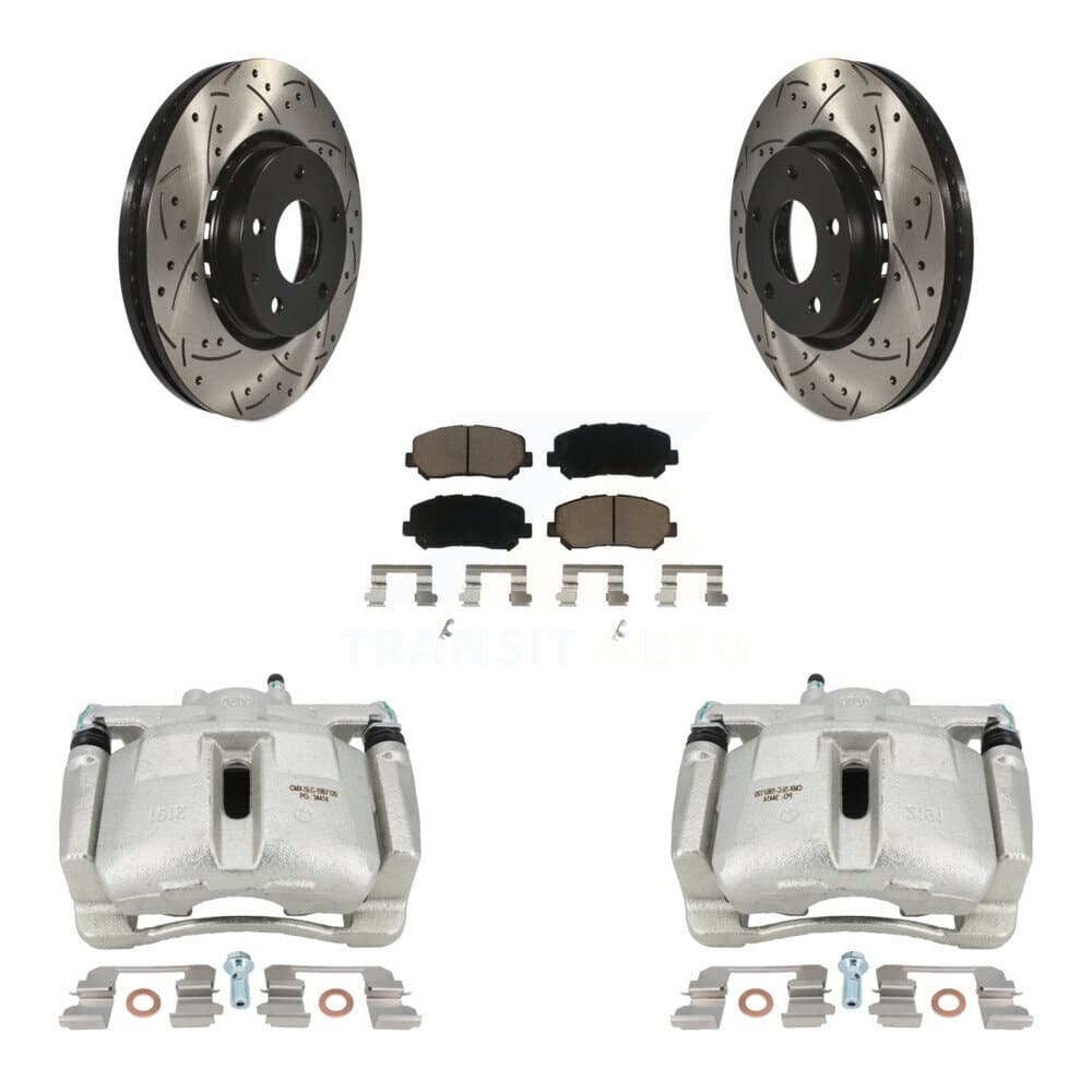 Transit Auto - KCD-100095C - Front Disc Brake Kits image 1