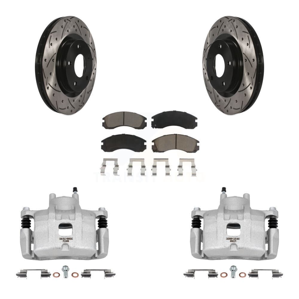 Transit Auto - KCD-100100C - Front Disc Brake Kits image 1