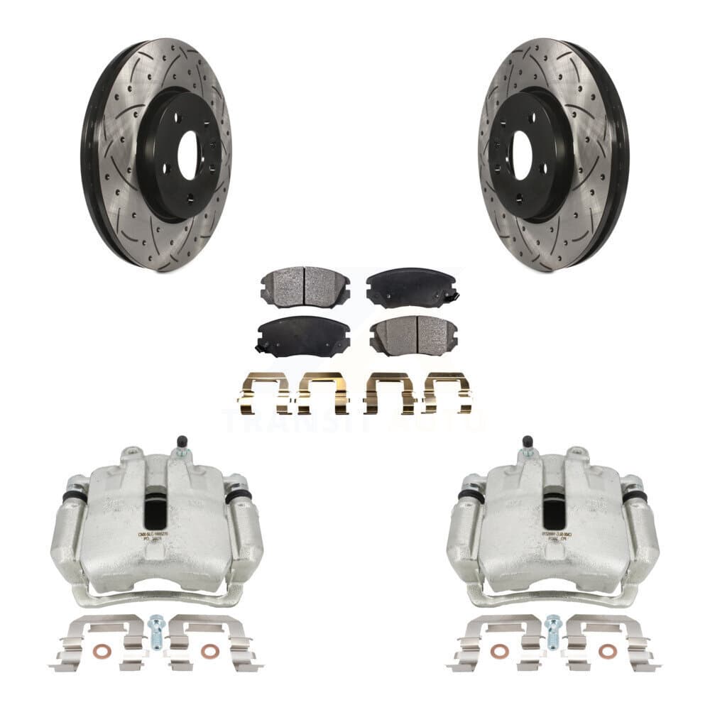 Transit Auto - KCD-100102T - Front Disc Brake Kits image 1
