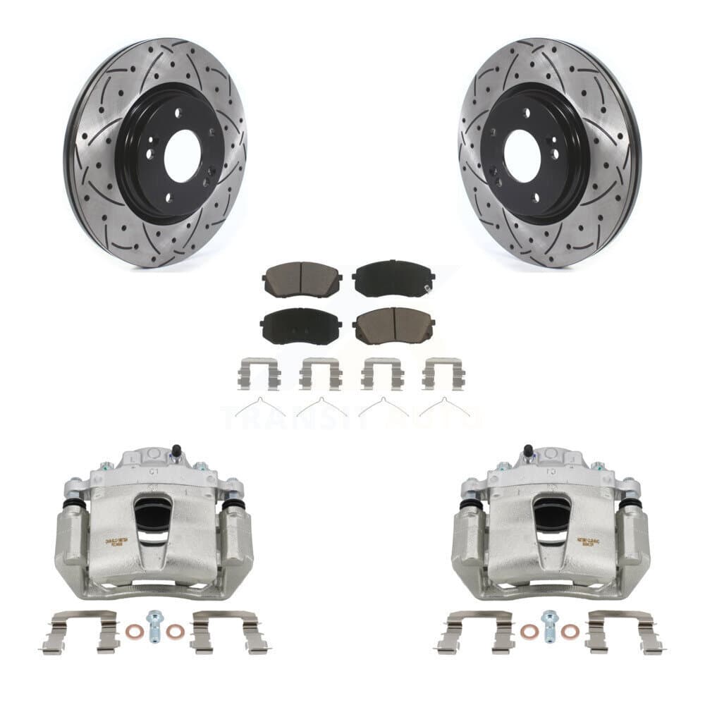 Transit Auto - KCD-100104C - Front Disc Brake Kits image 1