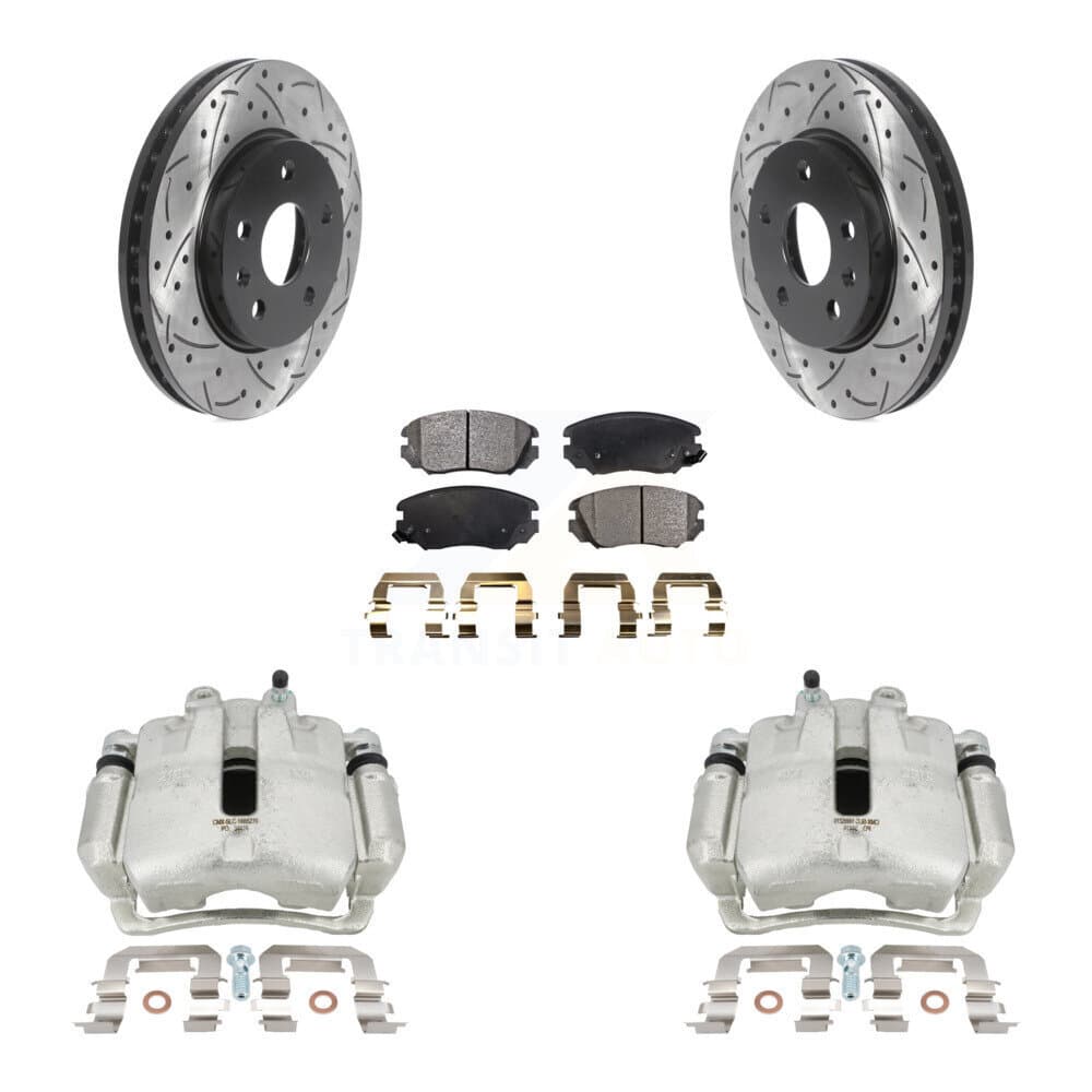 Transit Auto - KCD-100106T - Front Disc Brake Kits image 1
