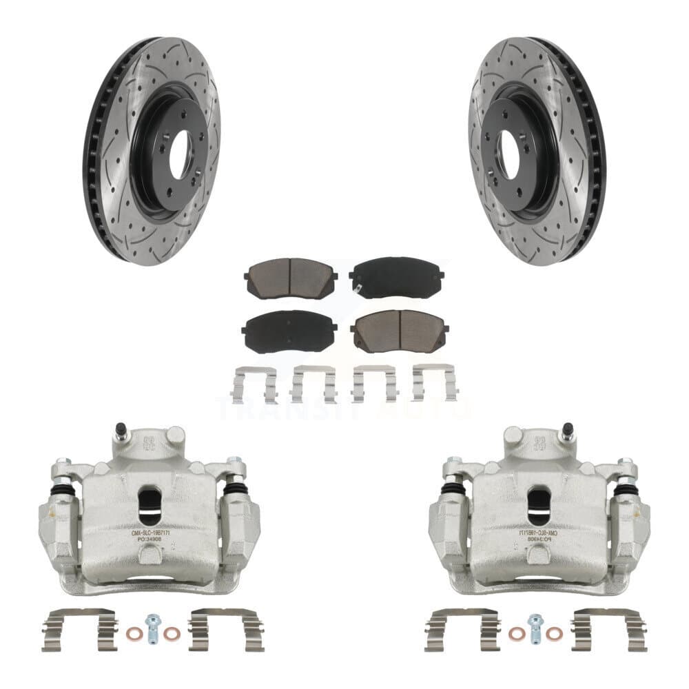 Transit Auto - KCD-100107C - Front Disc Brake Kits image 1