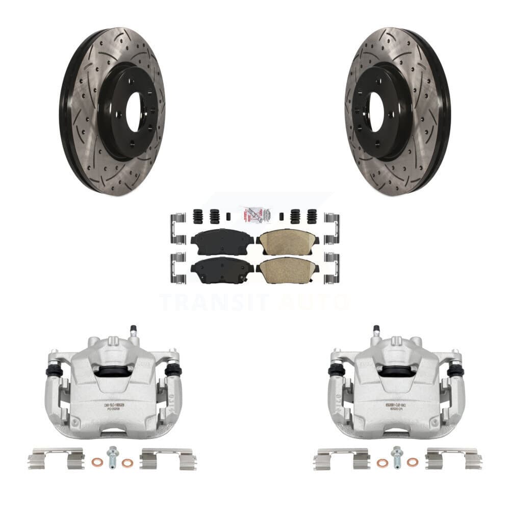 Transit Auto - KCD-100107N - Front Disc Brake Kits image 1