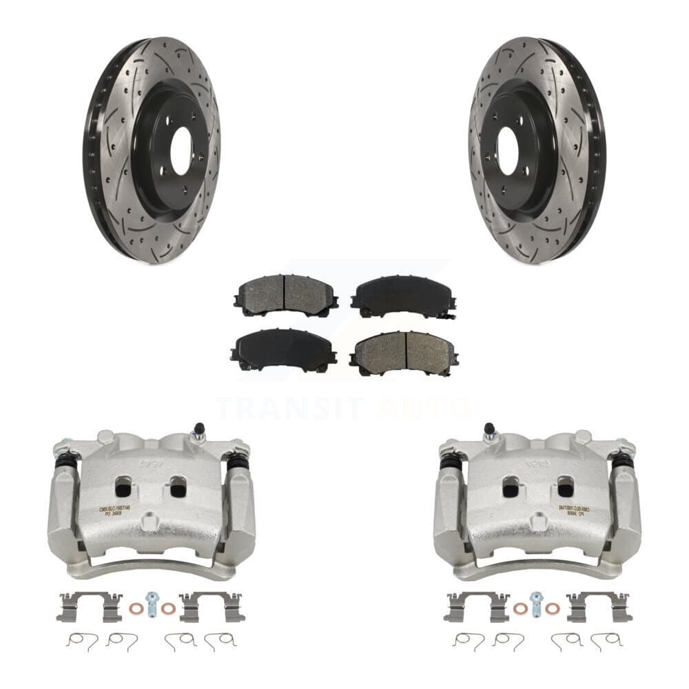 Transit Auto - KCD-100107S - Front Disc Brake Kits image 1