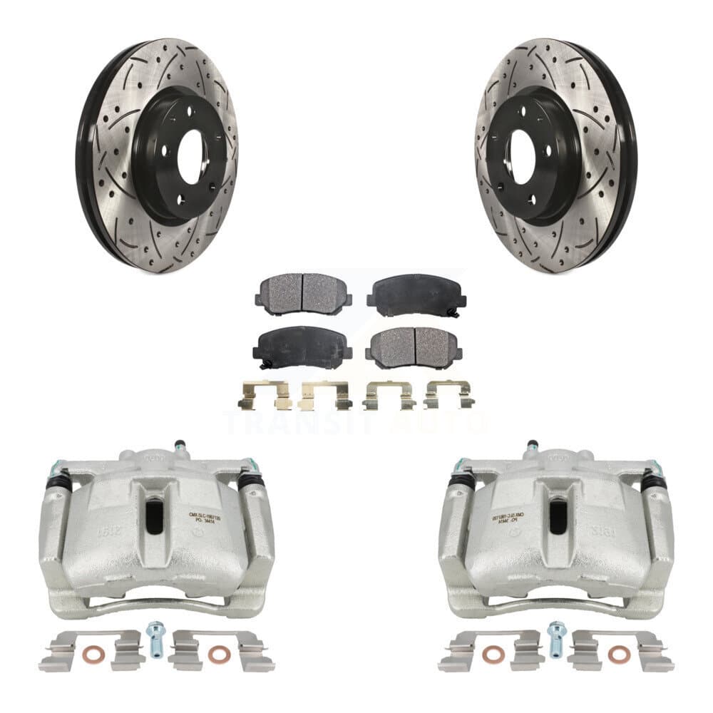 Transit Auto - KCD-100107T - Front Disc Brake Kits image 1