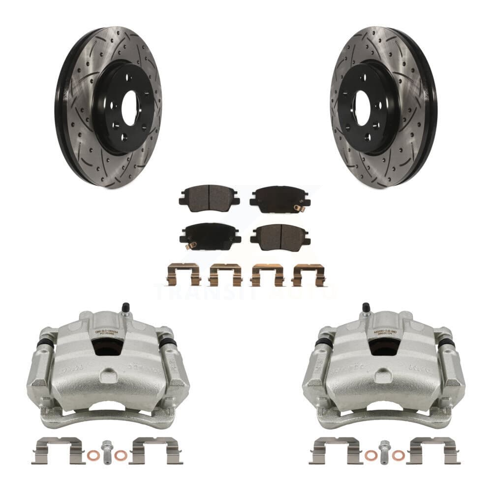 Transit Auto - KCD-100109P - Front Disc Brake Kits image 1