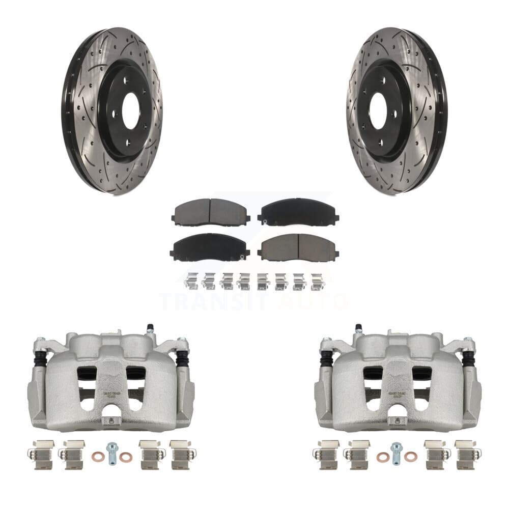 Transit Auto - KCD-100114C - Front Disc Brake Kits image 1