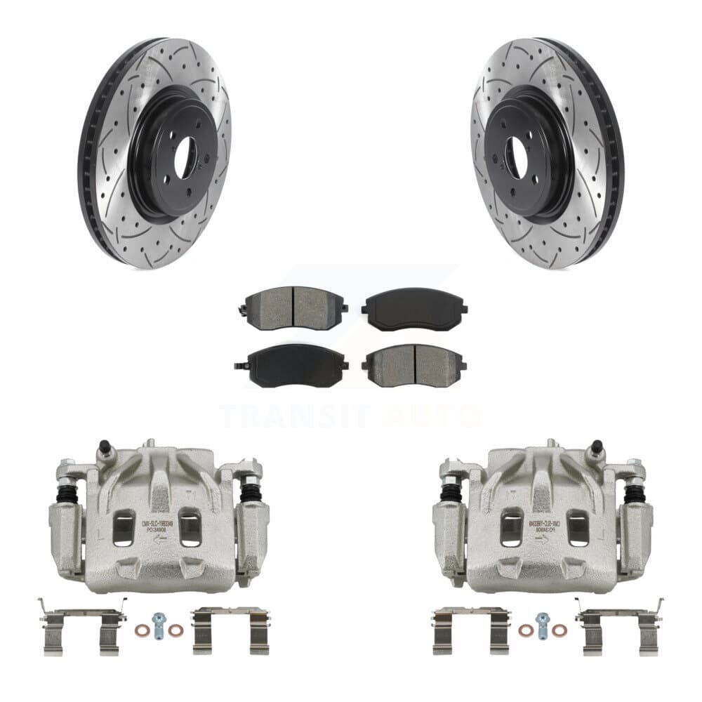 Transit Auto - KCD-100114S - Front Disc Brake Kits image 1
