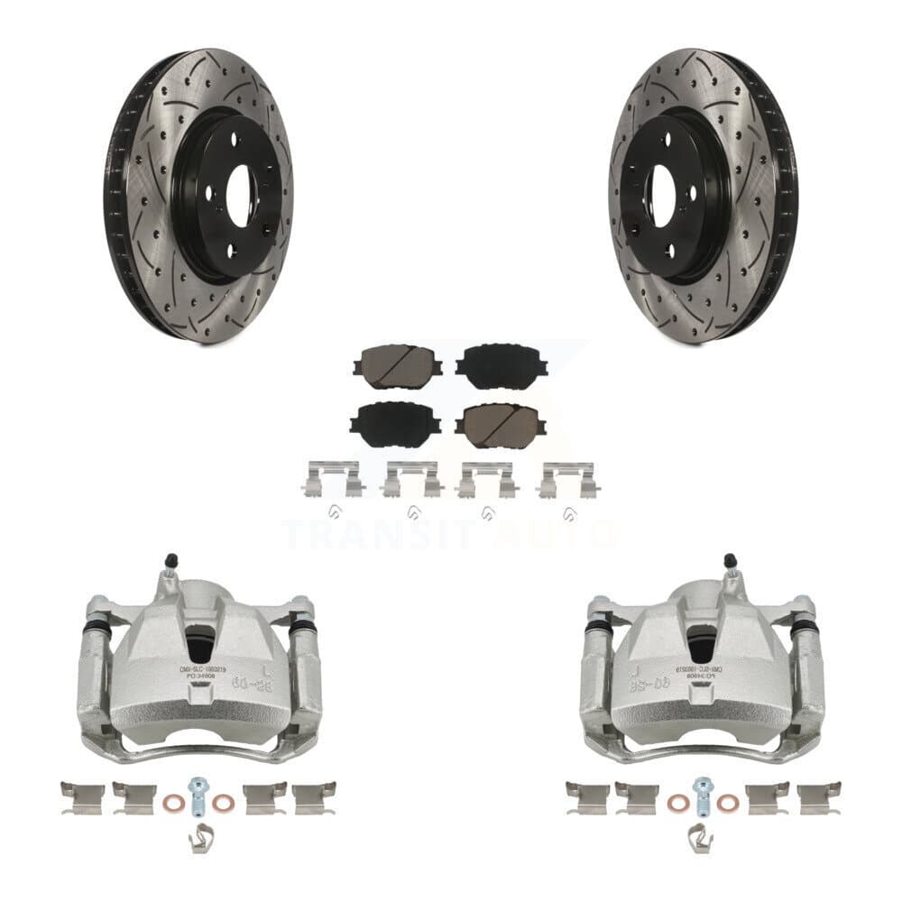 Transit Auto - KCD-100122C - Front Disc Brake Kits image 1