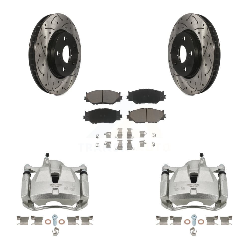 Transit Auto - KCD-100124C - Front Disc Brake Kits image 1