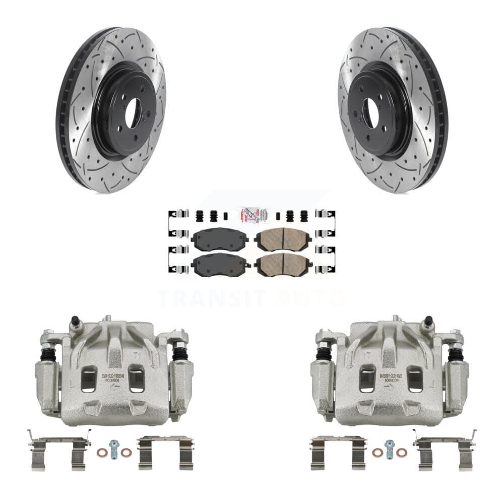 Transit Auto - KCD-100125N - Front Disc Brake Kits image 1