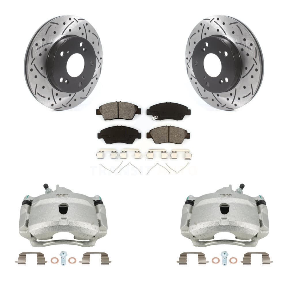 Transit Auto - KCD-100125S - Front Disc Brake Kits image 1