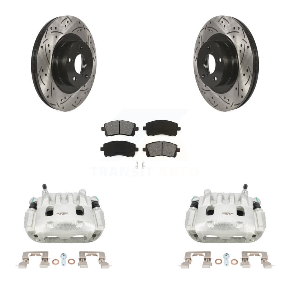 Transit Auto - KCD-100126S - Front Disc Brake Kits image 1
