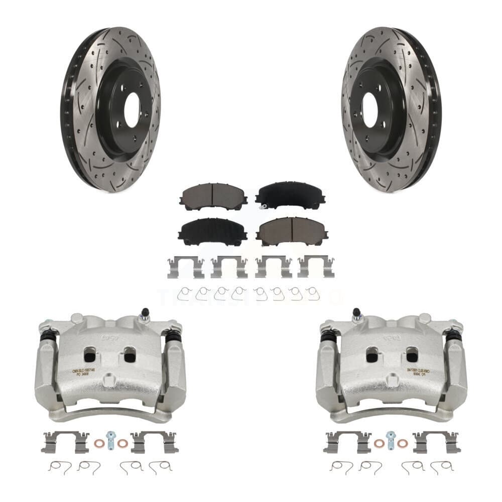 Transit Auto - KCD-100127C - Front Disc Brake Kits image 1