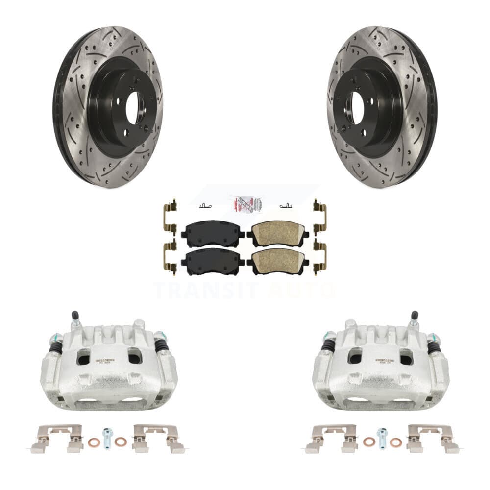 Transit Auto - KCD-100128N - Front Disc Brake Kits image 1
